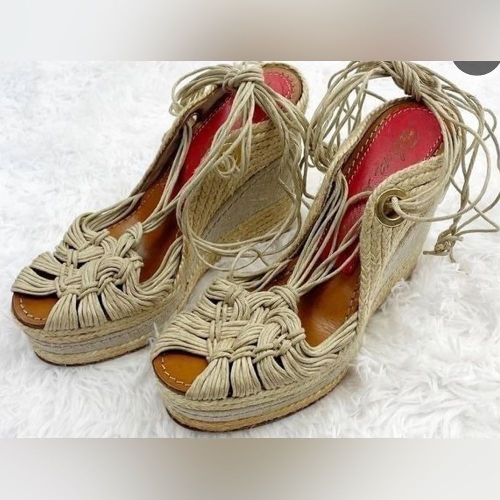 PALOMA‎ BARCELO’ ESPADRILLE WEDGE SIZE 39